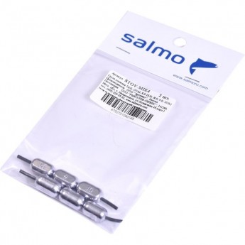 Груза косичка SALMO Tail Oval MIX4 8,0-10,0г (8.0; 9.0; 10.0г) 2Шт