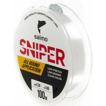 Леска монофильная SALMO Sniper Clear 100/030