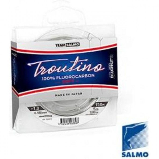 Леска монофильная Team SALMO Fluorocarbon Troutino Soft 150/021 TS5017-021