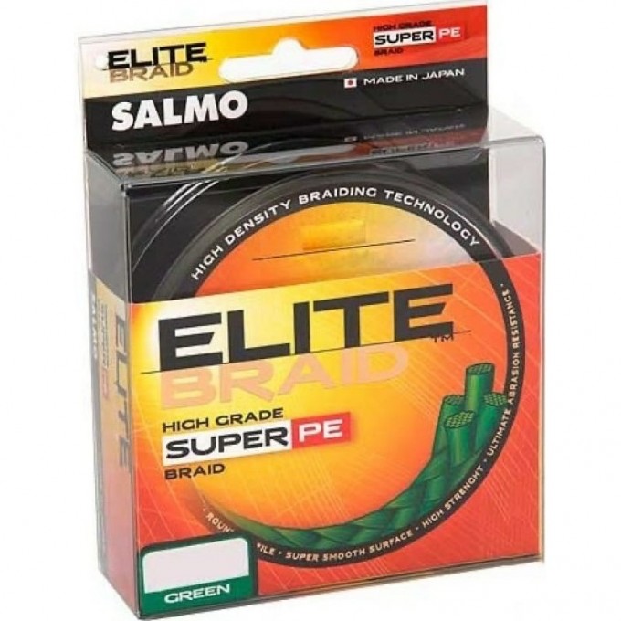 Леска плетёная SALMO Elite Braid Green 125/009 4814-009