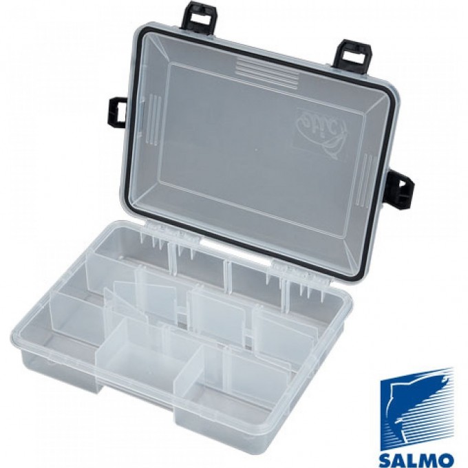 Коробка рыболовная водонепроницаемая SALMO Waterproof 280х180х52 1501-05