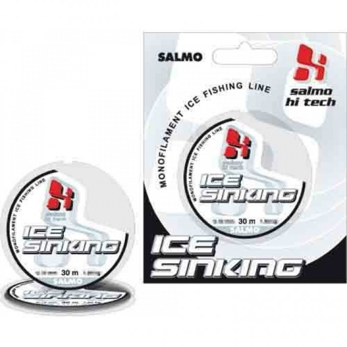 Леска монофильная зимняя SALMO Hi-Tech Ice Sinking 030/012 4505-012