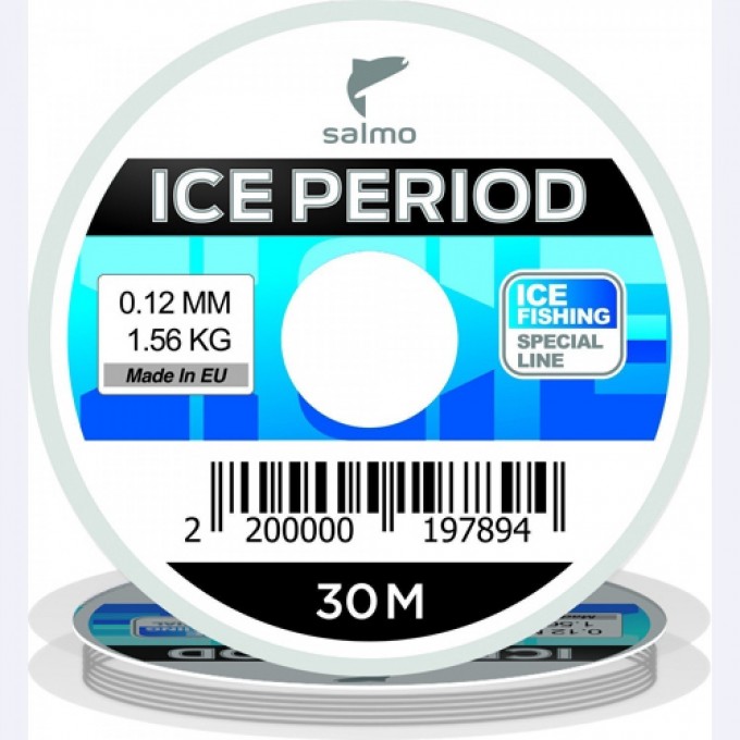 Леска монофильная зимняя SALMO Ice Period 030/012 4509-012