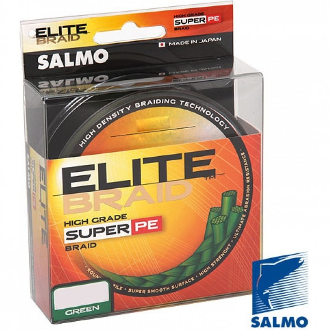 Леска плетёная SALMO Elite Braid Green 091/020 4815-020