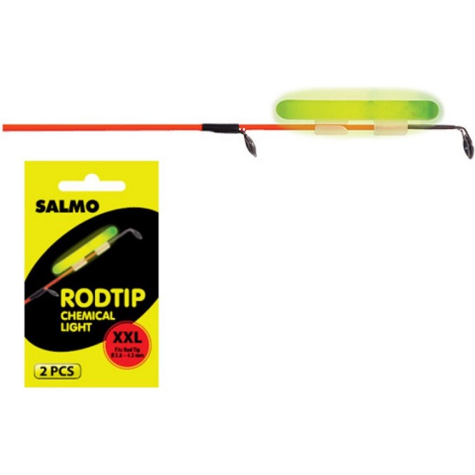 Светлячки SALMO Rodtip 3.3-3.7мм 2шт. K-3337