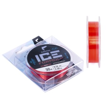 Леска монофильная зимняя SALMO ELITE ICE FORMULA WINE RED 030/016
